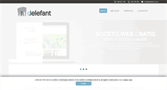 Desktop Screenshot of delefant.com